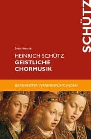 Cover von Heinrich Schütz. Geistliche Chormusik