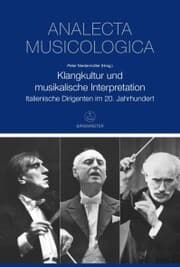 Cover von Klangkultur und musikalische Interpretation