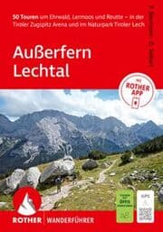 Cover von ROTHER Wanderführer Außerfern - Lechtal. 50 Touren um Ehrwald, Lermoos und Reutte - in der Tiroler Zugspitz Arena und im Naturpark Tiroler Lech