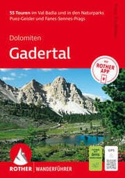 Cover von Dolomiten - Gadertal: 55 Touren im Val Badia und in den Naturparks Puez-Geisler und Fanes-Sennes-Prags.