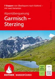 Cover von ROTHER Wanderführer Alpenüberquerung Garmisch - Sterzing. 7 Etappen von Oberbayern nach Südtirol - mit zwei Varianten