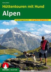 Cover von Hüttentouren mit Hund Alpen