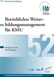 Cover von Betriebliches Weiterbildungsmanagement für KMU