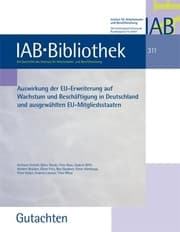 Cover von Auswirkungen der EU-Erweiterung auf Wachstum und Beschäft.in D.u.ausgewählten EU-Mitgliedstaaten