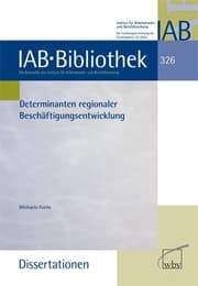 Cover von Determinanten regionaler Beschäftigungsentwicklung