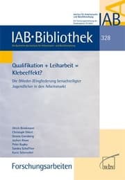 Cover von Qualifikation + Leiharbeit = Klebeeffekt?