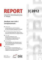 Cover von REPORT 03/2012 - Analyse von Lehr-/Lernprozessen