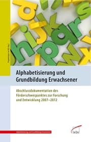 Cover von Alphabetisierung und Grundbildung Erwachsener
