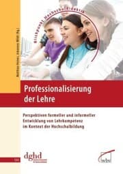 Cover von Professionalisierung der Lehre