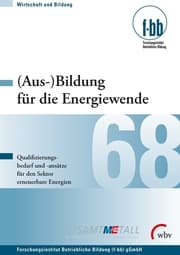 Cover von (Aus-)Bildung für die Energiewende -