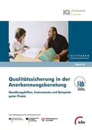 Cover von Qualitätssicherung in der Anerkennungsberatung