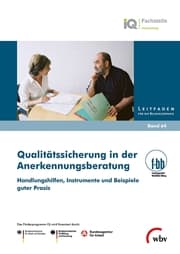Cover von Qualitätssicherung in der Anerkennungsberatung