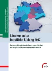 Cover von Ländermonitor berufliche Bildung 2017