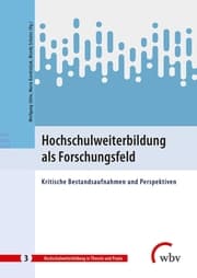 Cover von Hochschulweiterbildung als Forschungsfeld