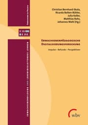 Cover von Erwachsenenpädagogische Digitalisierungsforschung