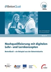 Cover von Nachqualifizierung mit digitalen Lehr- und Lernkonzepten