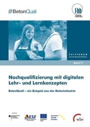 Cover von Nachqualifizierung mit digitalen Lehr- und Lernkonzepten