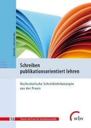 Cover von Schreiben publikationsorientiert lehren