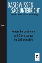 Cover von Neuere Konzeptionen und Zielsetzungen im Sachunterricht