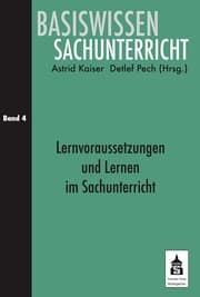 Cover von Lernvoraussetzungen und Lernen im Sachunterricht