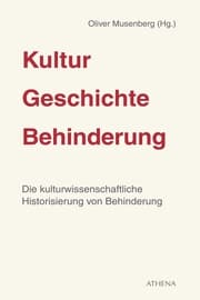 Cover von Kultur - Geschichte - Behinderung