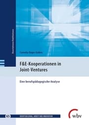 Cover von F&E-Kooperationen in Joint-Ventures
