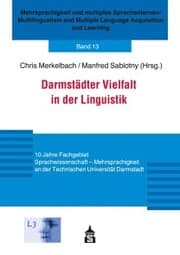 Cover von Darmstädter Vielfalt in der Linguistik