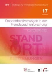 Cover von Standortbestimmungen in der Fremdsprachenforschung