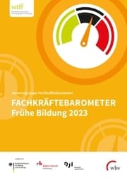 Cover von Fachkräftebarometer Frühe Bildung 2023