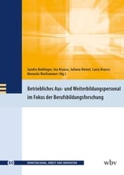 Cover von Betriebliches Aus- und Weiterbildungspersonal im Fokus der Berufsbildungsforschung