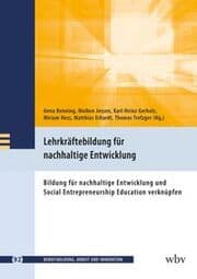 Cover von Lehrkräftebildung für nachhaltige Entwicklung