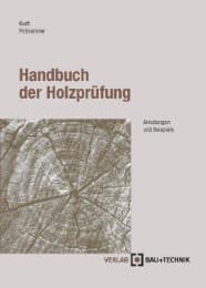 Cover von Handbuch der Holzprüfung