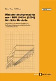 Cover von Rissbreitenbegrenzung nach DIN 1045-1 (2008) für dicke Bauteile