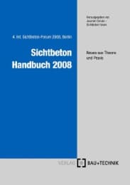 Cover von Sichtbeton Handbuch 2008