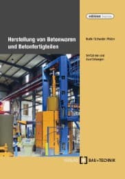 Cover von Herstellung von Betonwaren und Betonfertigteilen