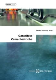 Cover von Gestaltete Zementestriche