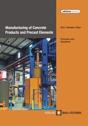 Cover von Manufacturing of Concrete Products and Precast Elements
