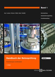 Cover von Handbuch der Betonprüfung