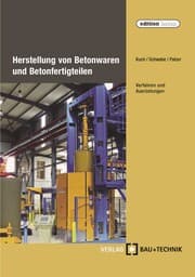 Cover von Herstellung von Betonwaren und Betonfertigteilen
