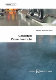 Cover von Gestaltete Zementestriche
