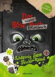 Cover von Schleimig fiese Sticker-Rätsel (Das kleine Böse Buch)