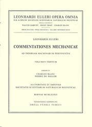 Cover von Commentationes astronomicae ad theoriam motuum planetarum et cometarum pertinentes