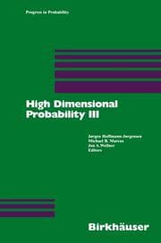 Cover von High Dimensional Probality