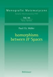 Cover von Isomorphisms Between H1 Spaces