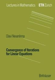 Cover von Convergence of Iterations for Linear Equations