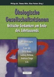 Cover von Ökologische Gesellschaftsvisionen
