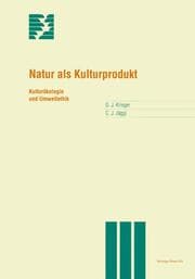 Cover von Natur als Kulturprodukt