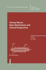 Cover von Airway Mucus:Basic Mechanisms and Clinical Perspectives