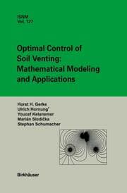 Cover von Optimal Control of Soil Venting: Mathematical Modeling and Applications