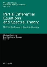 Cover von Partial Differential Equations and Spectral Theory